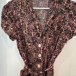 Wilfred Cheetah Print Dress